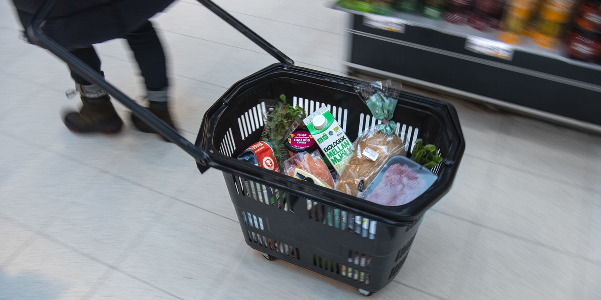 kundkorg med mat