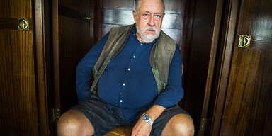 Leif GW Persson och Torsten Jansson, från New Wave, lanserar ny öl.