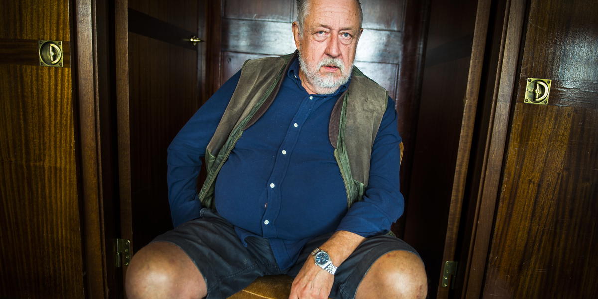 Leif GW Persson och Torsten Jansson, från New Wave, lanserar ny öl.