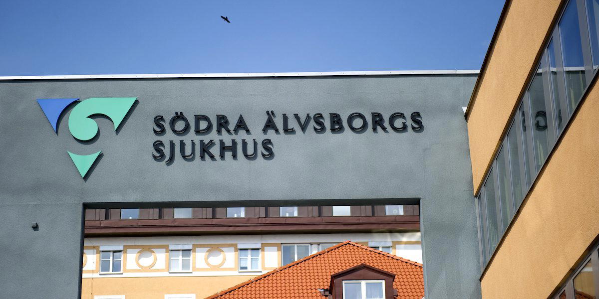 Fasad på Södra Älvsborgs sjukhus i Borås, som kan få betala böter efter haveriet med införandet av journalsystemet Millennium