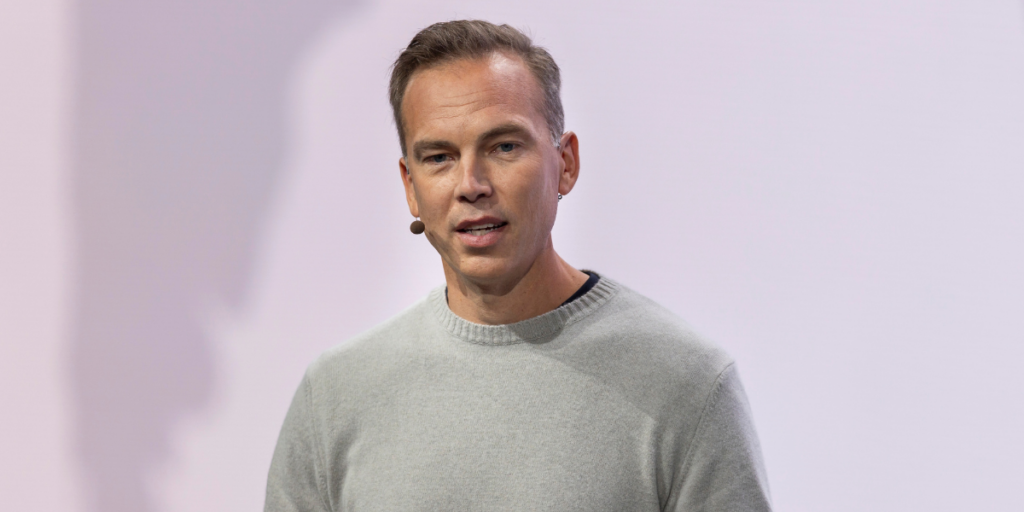 Erik Severinson, chef för produkt och strategi på Volvo Cars. (Foto: Thomas Johansson/TT)