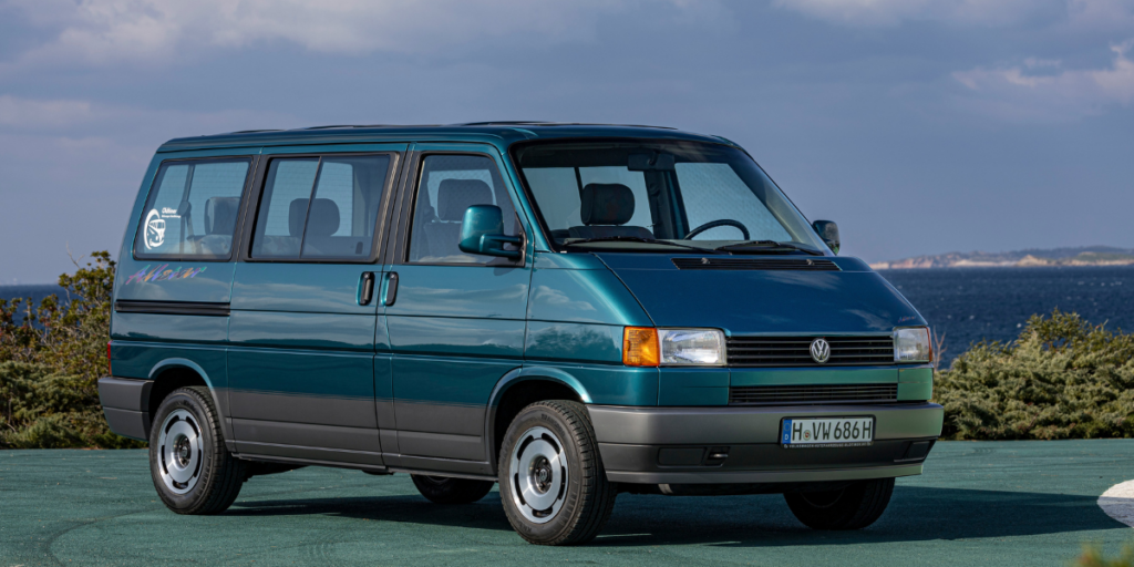 Generation 4 (T4) lanserades 1990 och fick nya motorer fram, liksom framhjulsdrift. (Foto: Volkswagen)