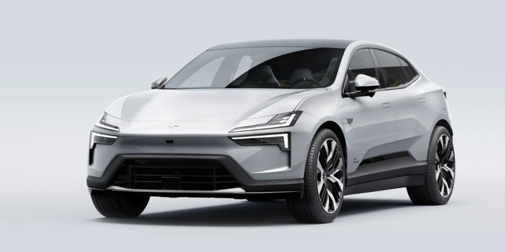 Polestar 4 fick rätt låga betyg av de flesta. (Foto: Polestar)