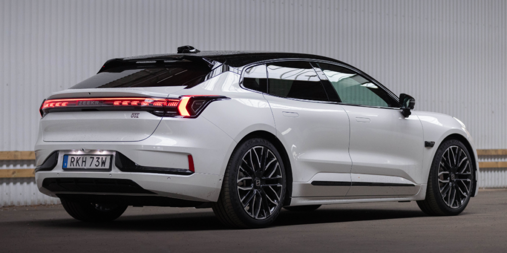 Zeekr 001 hamnar sist i listan. (Foto: Zeekr)