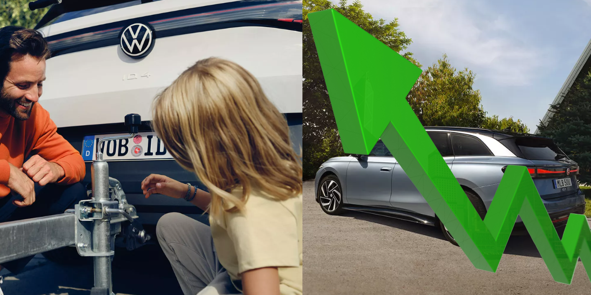 Svenskarna älskar Volkswagen och deras elbilar toppar försäljningslistorna i landet. (Foto: Volkswagen och Getty Images)