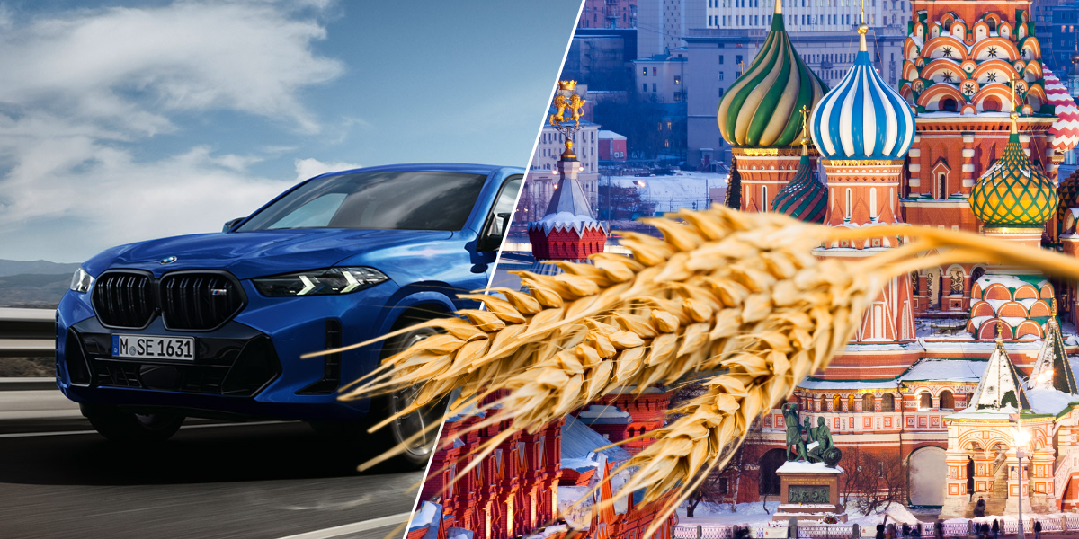 Det gäller att vara innovativ för att kringgå sanktioner. (Foto: BMW och Canva)