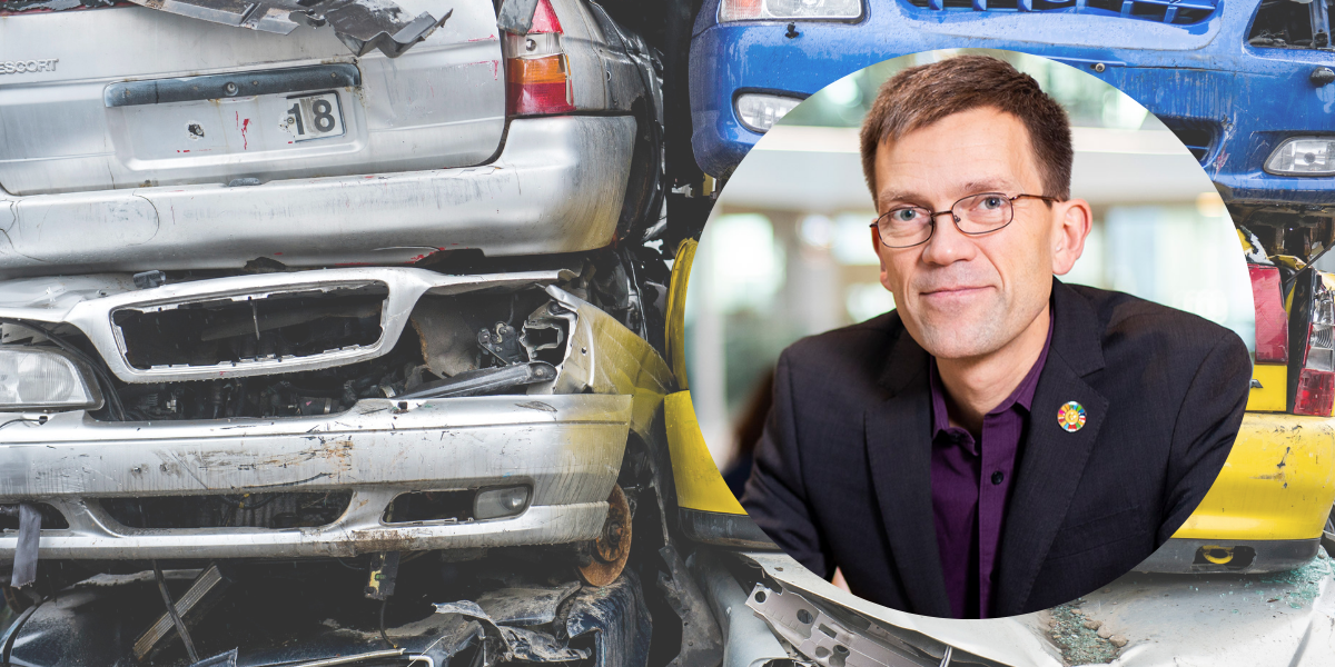 Mattias Goldmann, vd för 2030-sekretariatet, framförde sin oro och menar att det är ett enormt slöseri med resurser. (Foto: Marcus Ericsson/TT och 2030-sekretariatet)