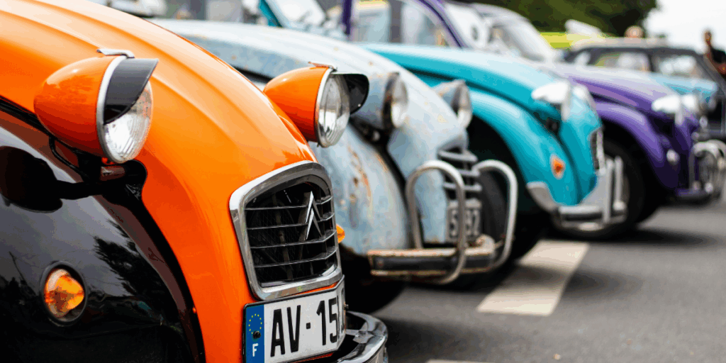 Oavsett den här faktan så är det glädjande att se alla dessa färger på vägarna. (Foto: Adrien Bruneau on Unsplash)