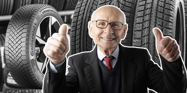 Hitta däckvinnaren för vintern i detta stora test. (Foto: Continental och Canva)