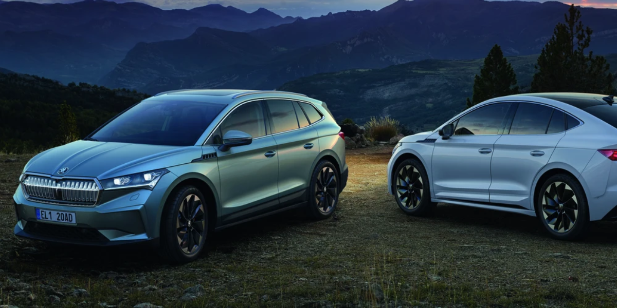 Skoda Enyaq råkade illa ut eftersom man glömt lite olja. (Foto: Skoda)