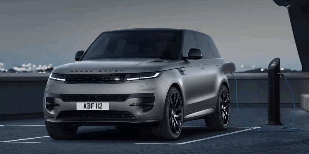 Den tunga Range Rover klarar det inte alls bra. (Foto: Range Rover)