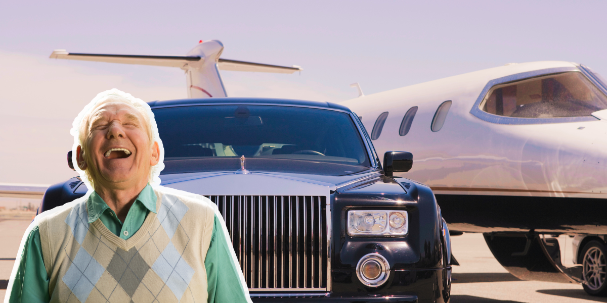 De ultraförmögna lägger miljarder på lyxbilar och privata jetplan.