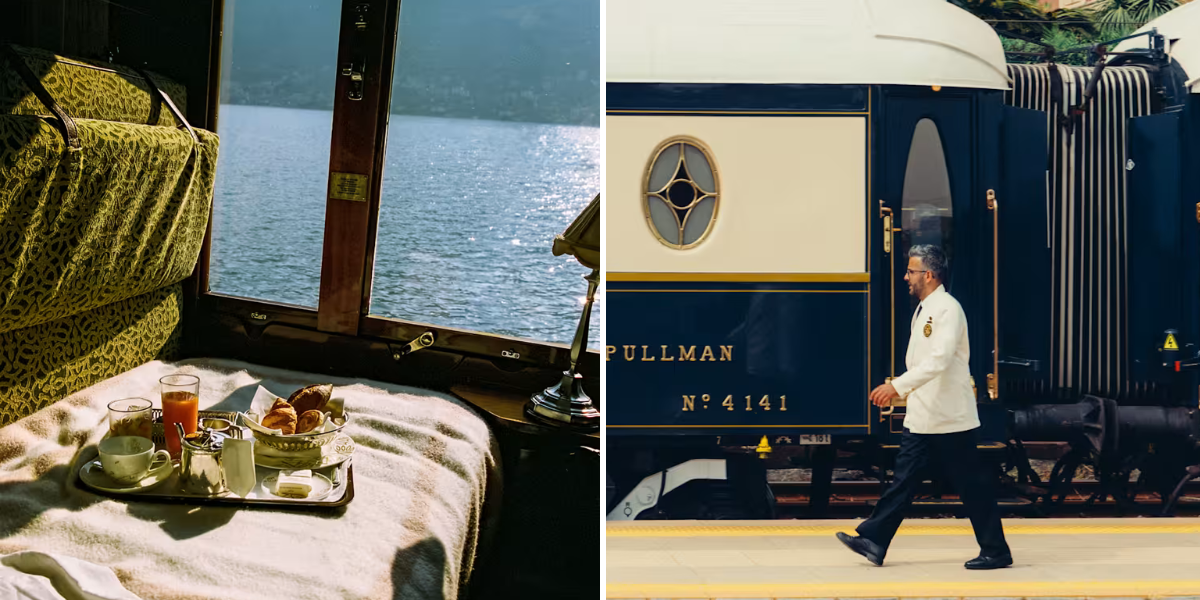 Frukost med utsikt och klassisk elegans, ombord på Venice Simplon-Orient-Express är varje detalj en del av upplevelsen.