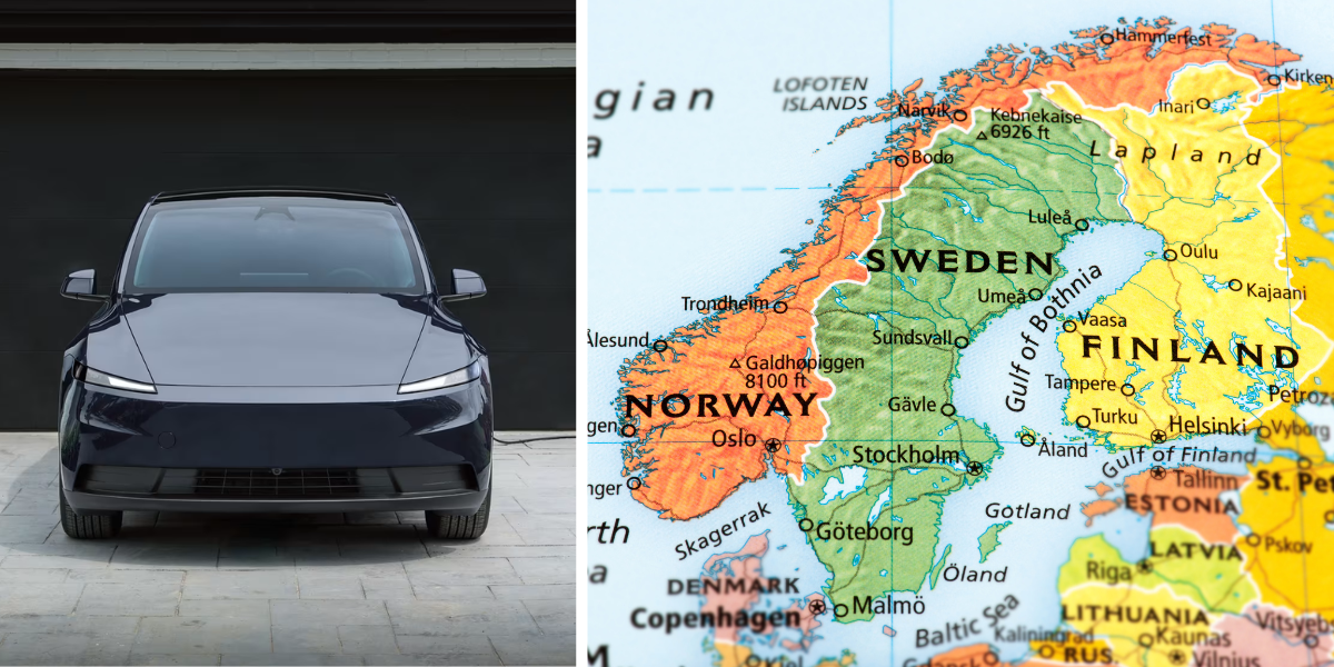 Behöver vi mer incitament för att öka elbilsägandet i Sverige. (Foto: Tesla och Canva)
