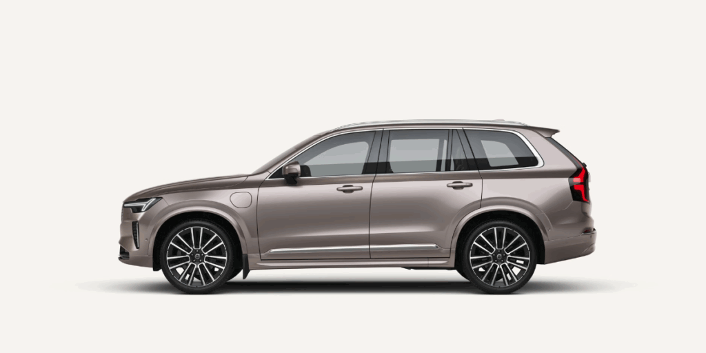 Den stora Volvo EX90 klarade det tyvärr inte heller så bra. (Foto: Volvo)