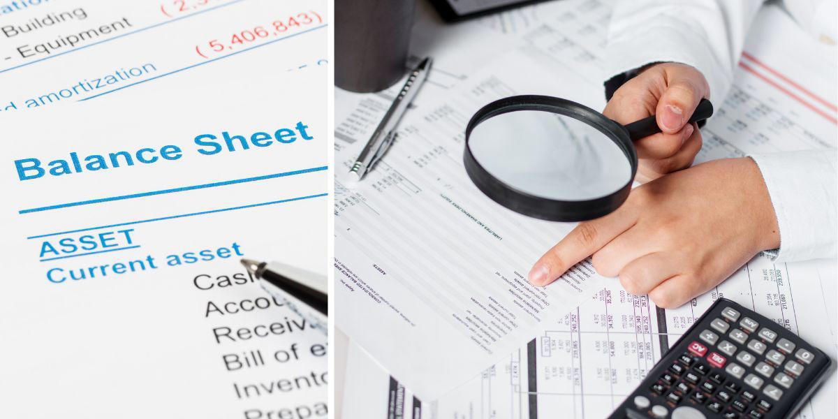 En balansräkning. Glöm skulder, det här är det som kan vara farligast i en balansräkning.