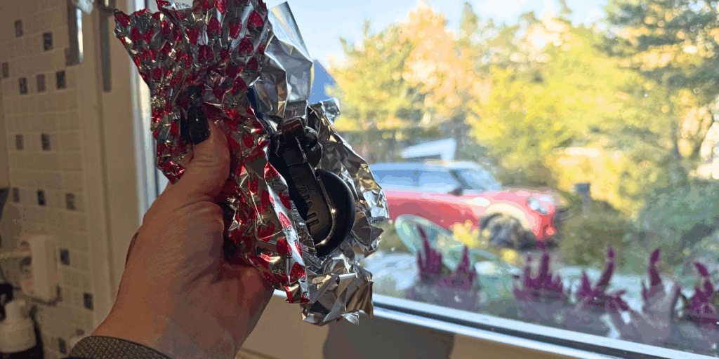 Lite folie runt bilnyckeln kan göra stor skillnad. (Foto: Åsa Wallenrud)