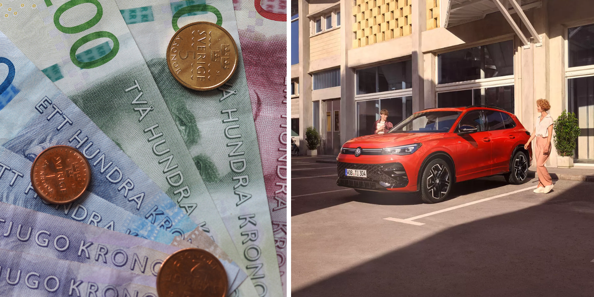 Fordonsskatten ändras till årsskiftet. (Foto: Volkswagen och Canva)