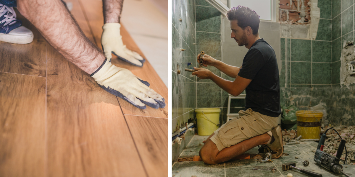 Någon byter golv och någon renoverar ett badrum. Om du vill hinna med att dra nytta av det höjda rotavdraget innan det tar slut vid årsskiftet skulle du exempelvis kunna byta golv eller påbörja en badrumsrenovering