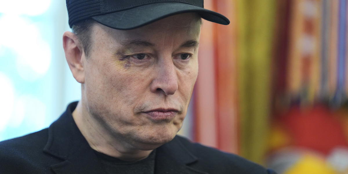 Elon Musk i maj 2025.