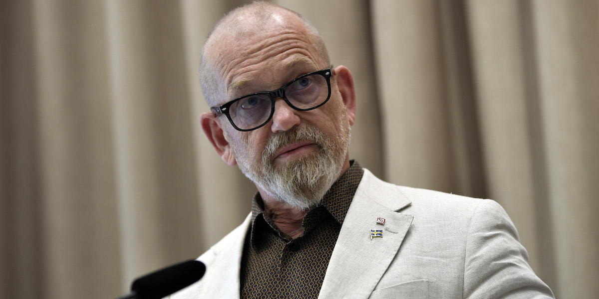 LO:s ordförande Johan Lindholm, han säger att det enda aättet att öka förtroendet för pensionssystemet är att höja pensionerna.