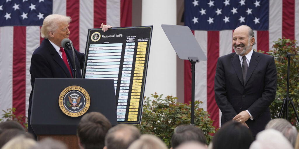 Onsdagen den 2 april 2025, presenterade USA:s president Donald Trump sina handelstullar mot resten av världen