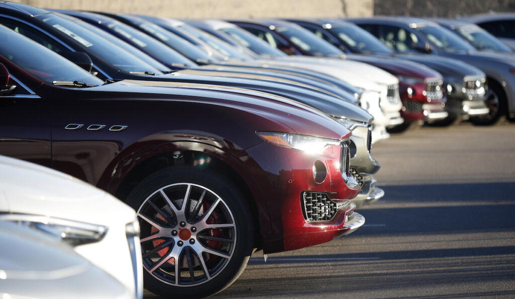 Bilar av märket Maserati Levante