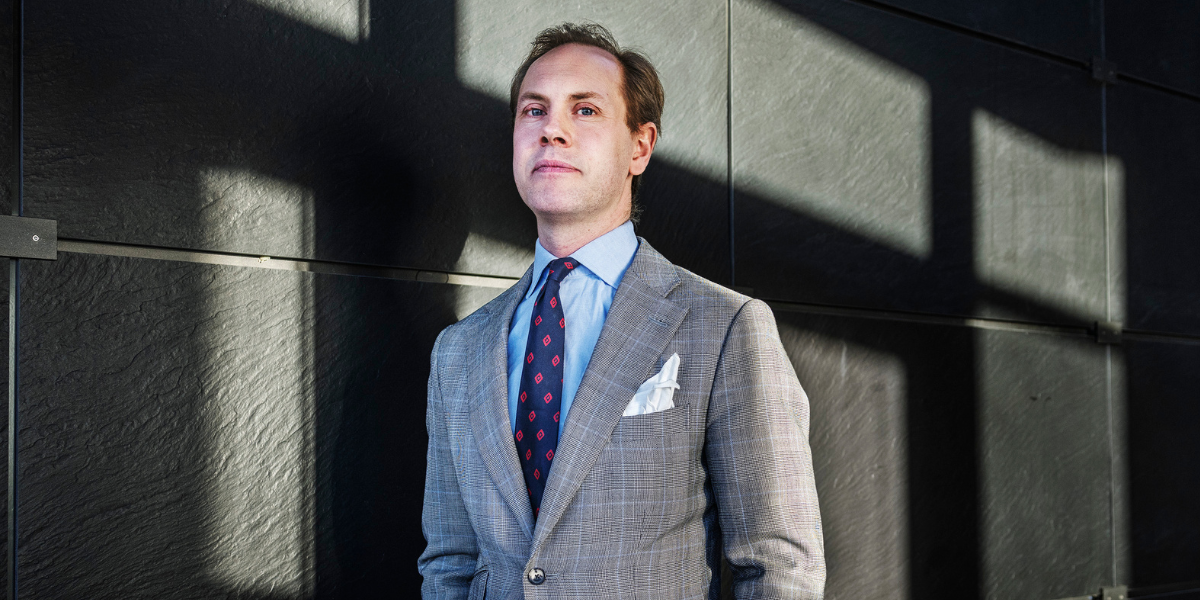 Sverre Linton varnar för att bedragare utger sig för att komma från hans organisation Aktiespararna. (Foto: Linus Sundahl-Djerf/SVD/TT)