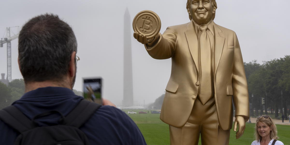 Bitcoin-priset rusade i samband med att Donald Trump vann senaste presidentvalet. 