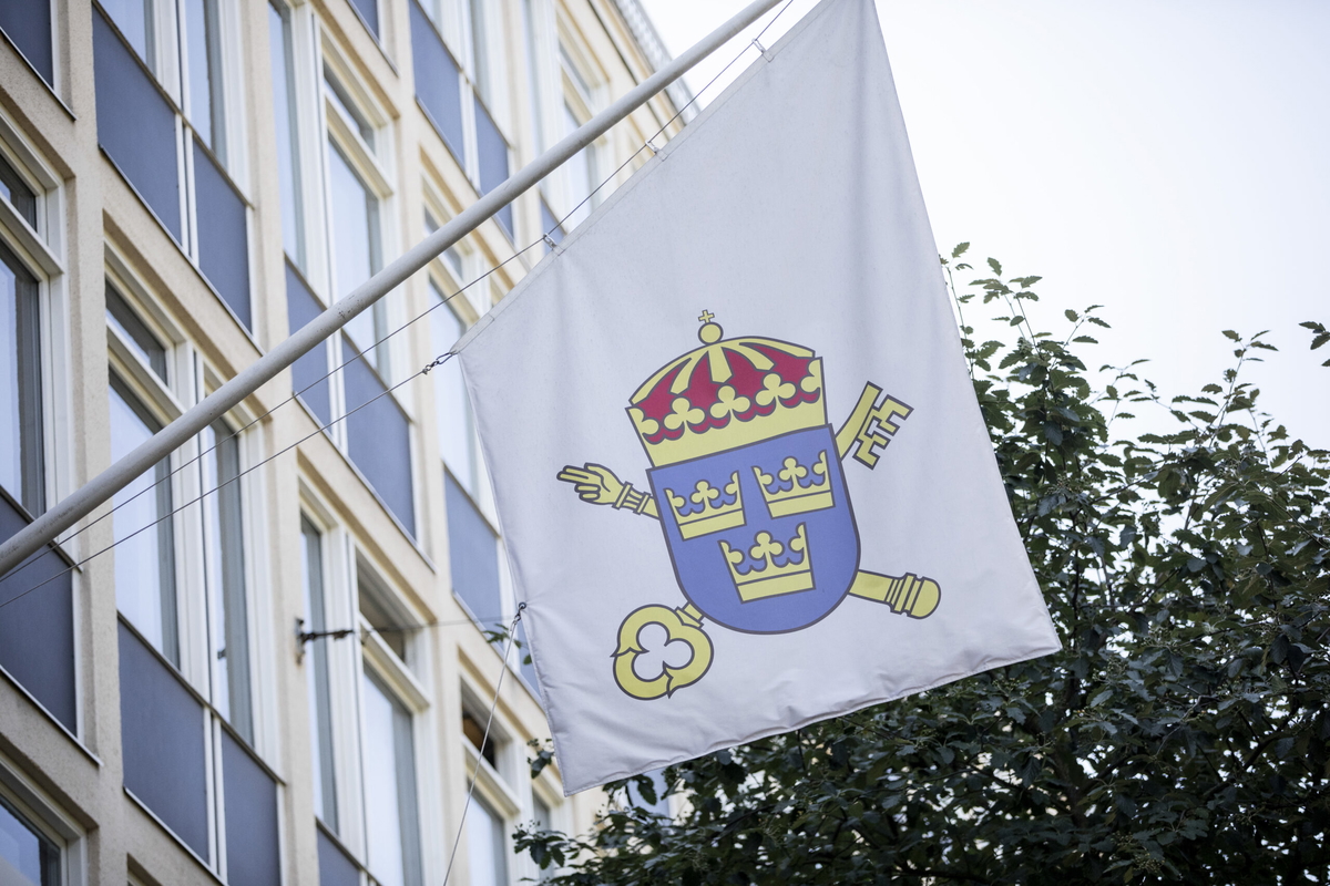 
Ekobrottsmyndigheten på Hantverkargatan 15 i Stockholm.
