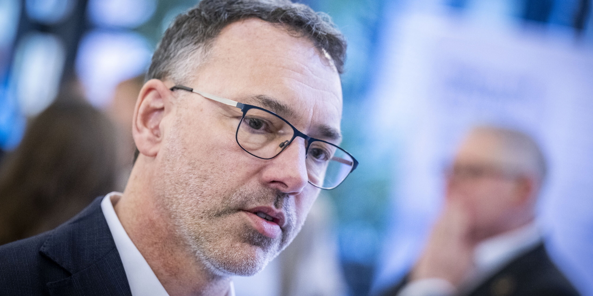 Generaldirektör Per Eckermark lämnar Svenska kraftnät den 28 november. Arkivbild. 