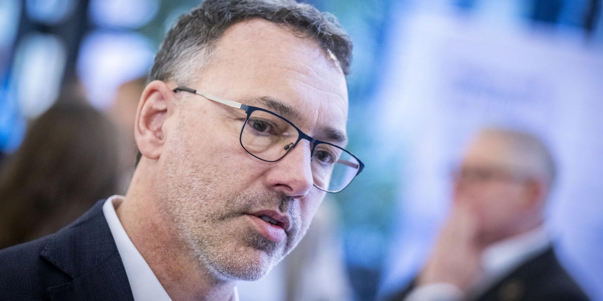 Generaldirektör Per Eckermark lämnar Svenska kraftnät den 28 november. Arkivbild. 