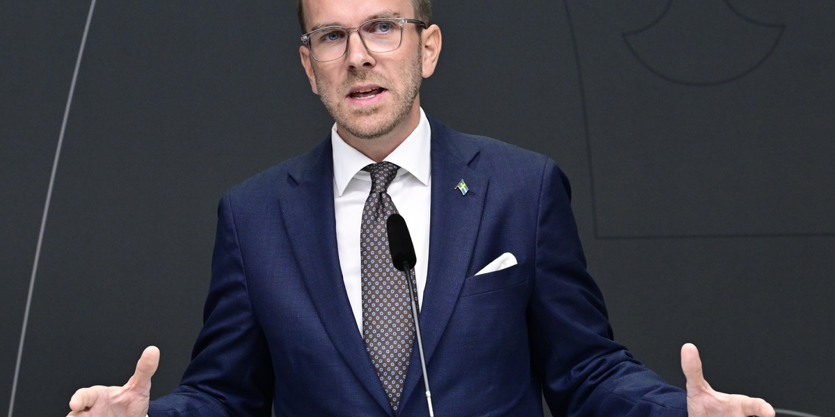 Infrastruktur- och bostadsminister Andreas Carlson (KD). Arkivbild.