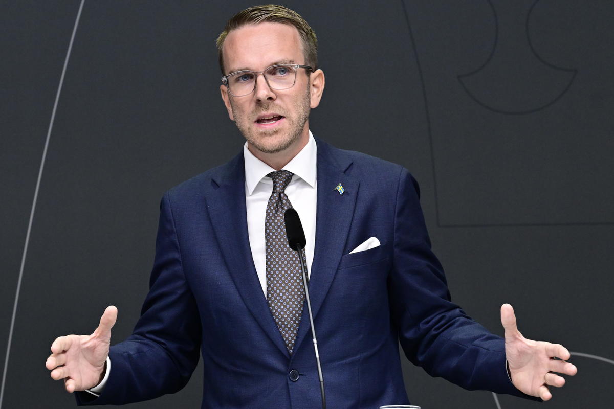 Infrastruktur- och bostadsminister Andreas Carlson (KD). Arkivbild.