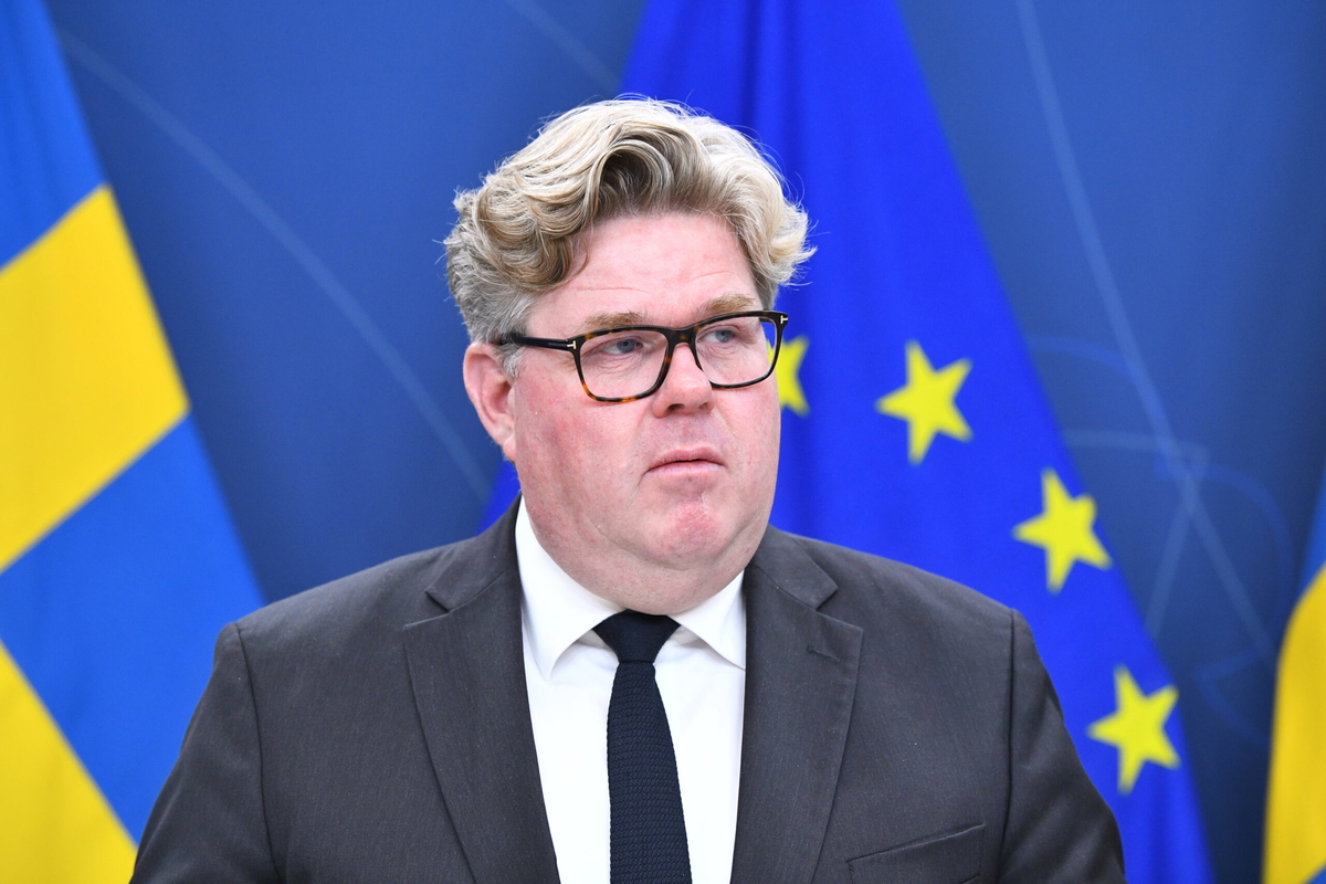 Justitieminister Gunnar Strömmer (M). Arkivbild. 