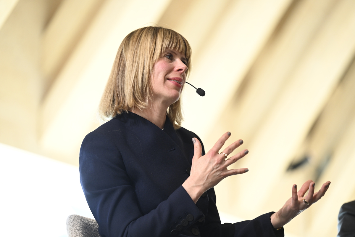 Kristin Magnusson Bernard, vd för Första AP-fonden. Arkivbild. 