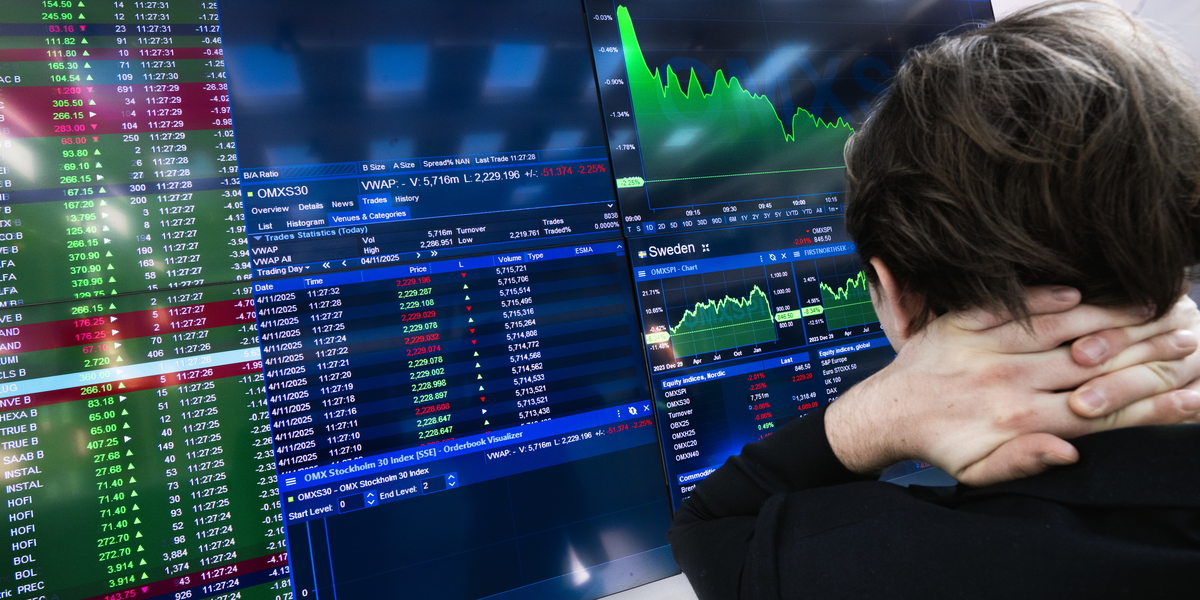 Stockholmsbörsen väntas backa. Arkivbild. 