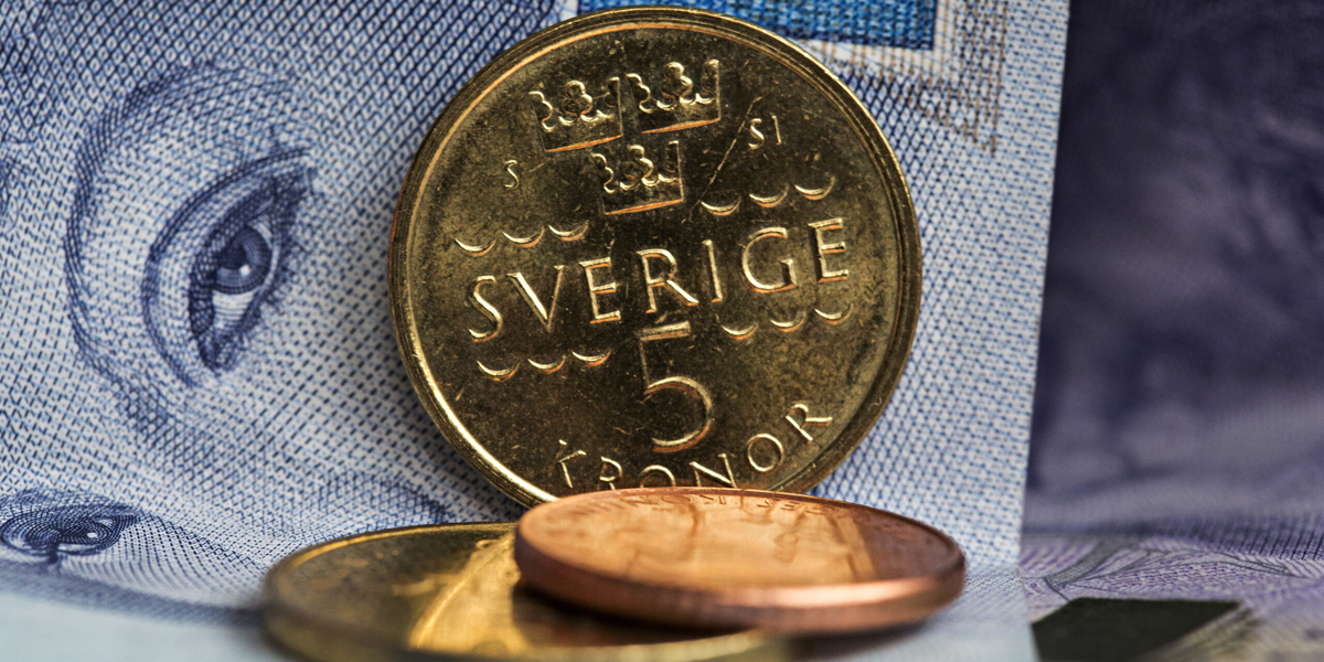 Svenska kronan är fortsatt bäst i klassen. Arkivbild. 