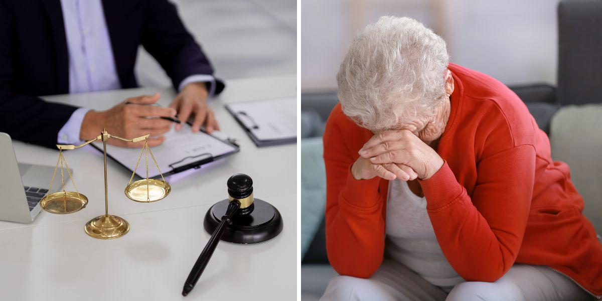 En advokat och en olycklig kvinna. Under bouppteckningen av sin avlidna makes kvarlåtenskap fick en kvinna veta att hennes man hade en fjärde, för henne okänd, son som gjorde anspråk på en fjärdedel av arvet.