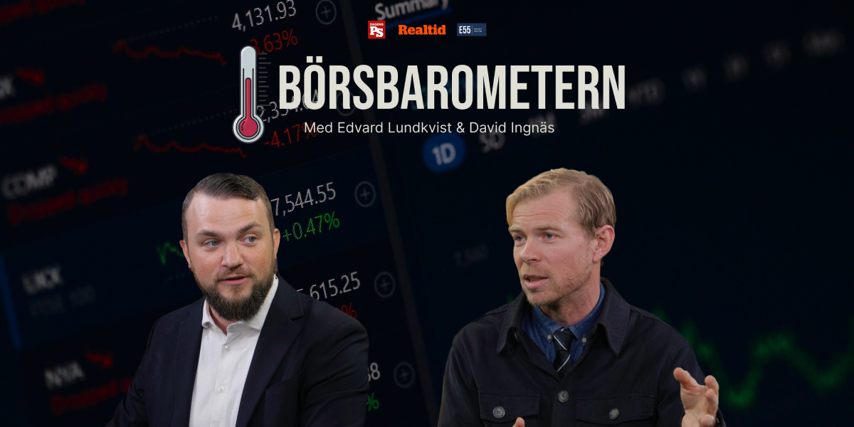 Börsbarometern pratar om techbubblan