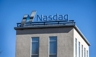 Avvaktande på börsen. Arkivbild