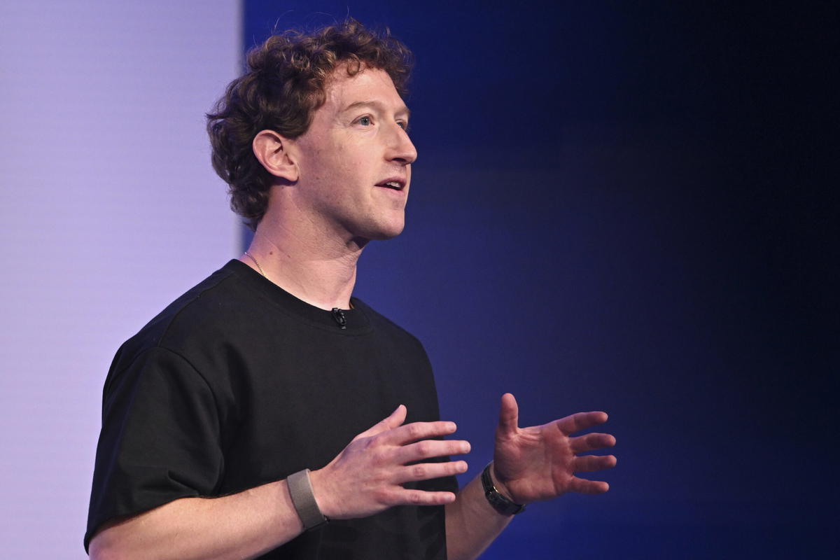 Metas grundare och vd Mark Zuckerberg. Arkivbild