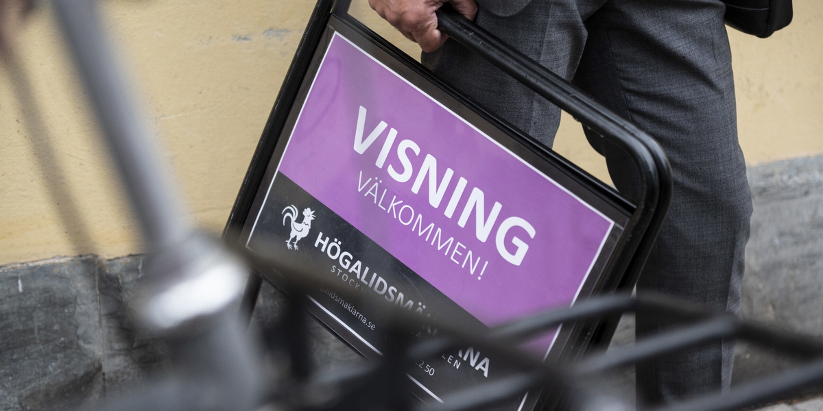 Nya mäklarsiffror redovisas nu. Arkivbild.