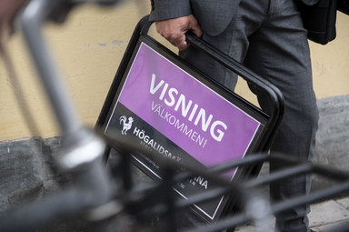 Nya mäklarsiffror redovisas nu. Arkivbild.