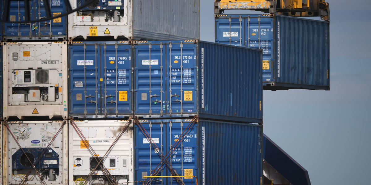 Svenska exportföretag tror på en ljusare framtid.Arkivbild. 