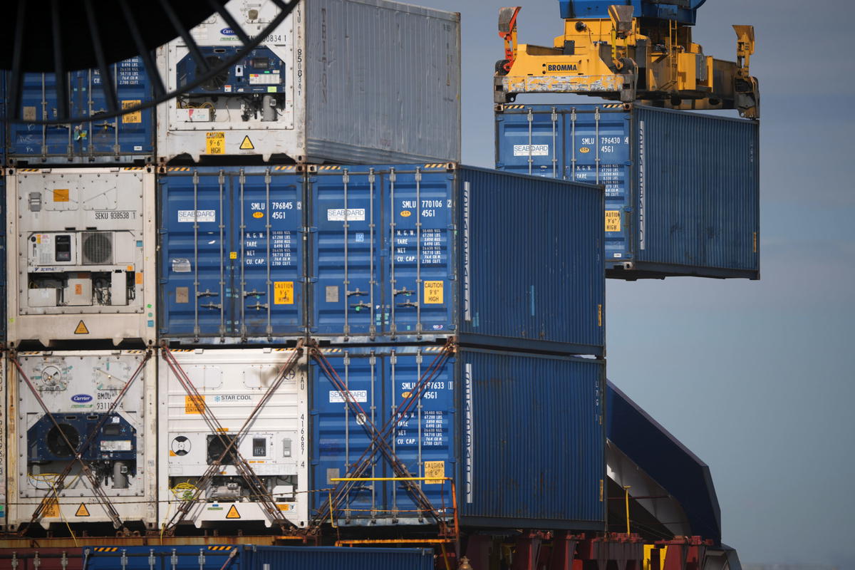 Svenska exportföretag tror på en ljusare framtid.Arkivbild.