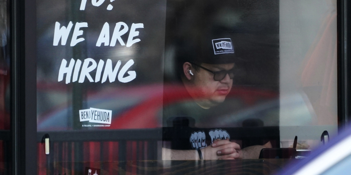Arbetskraft sökes. Arkivbild.