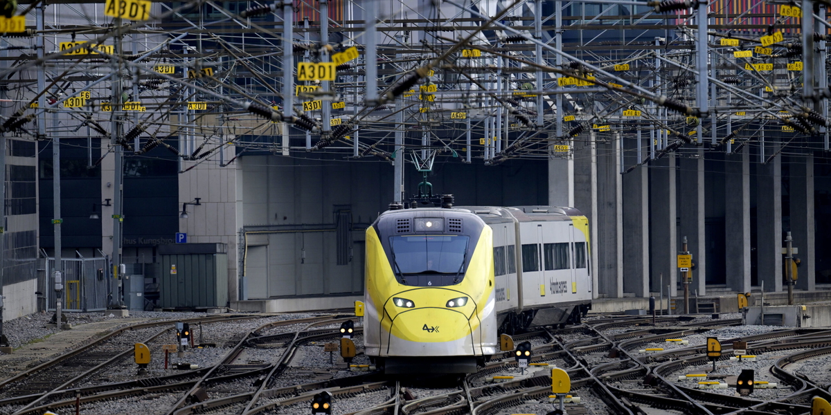 Ett Arlanda Express-tåg. Arkivbild. 