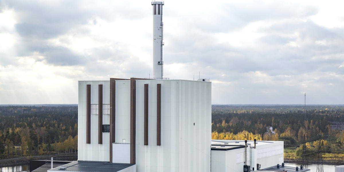 Forsmarks kärnkraftverk vred på kranarna lite extra under slutet av 2025. Arkivbild.