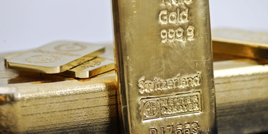 Guld fortsätter att stiga i värde. Arkivbild. 